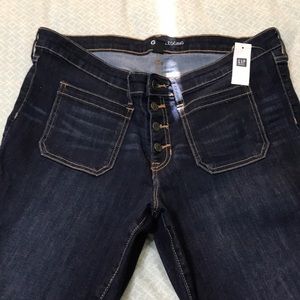 Women size 16 jeans/leggings dark wash.